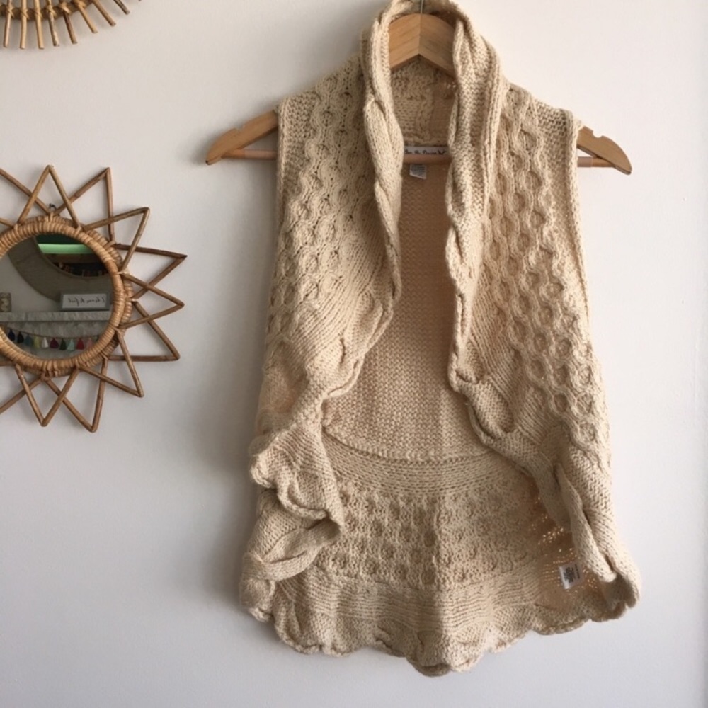 Love By Design Knit Sweater Vest